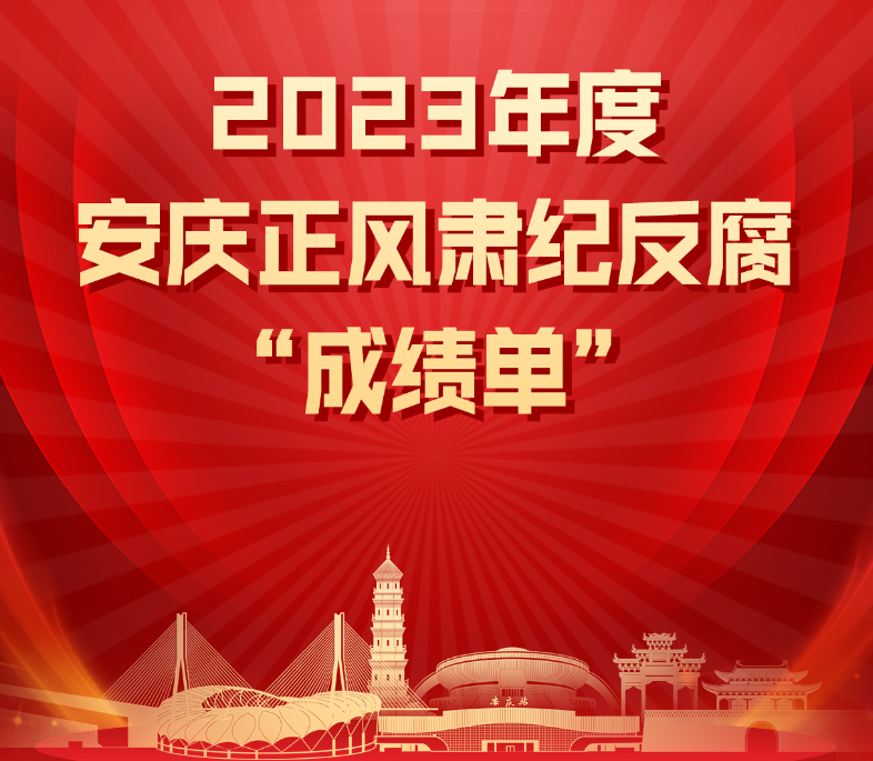 图解丨2023年度安庆市正风肃纪反腐成绩单